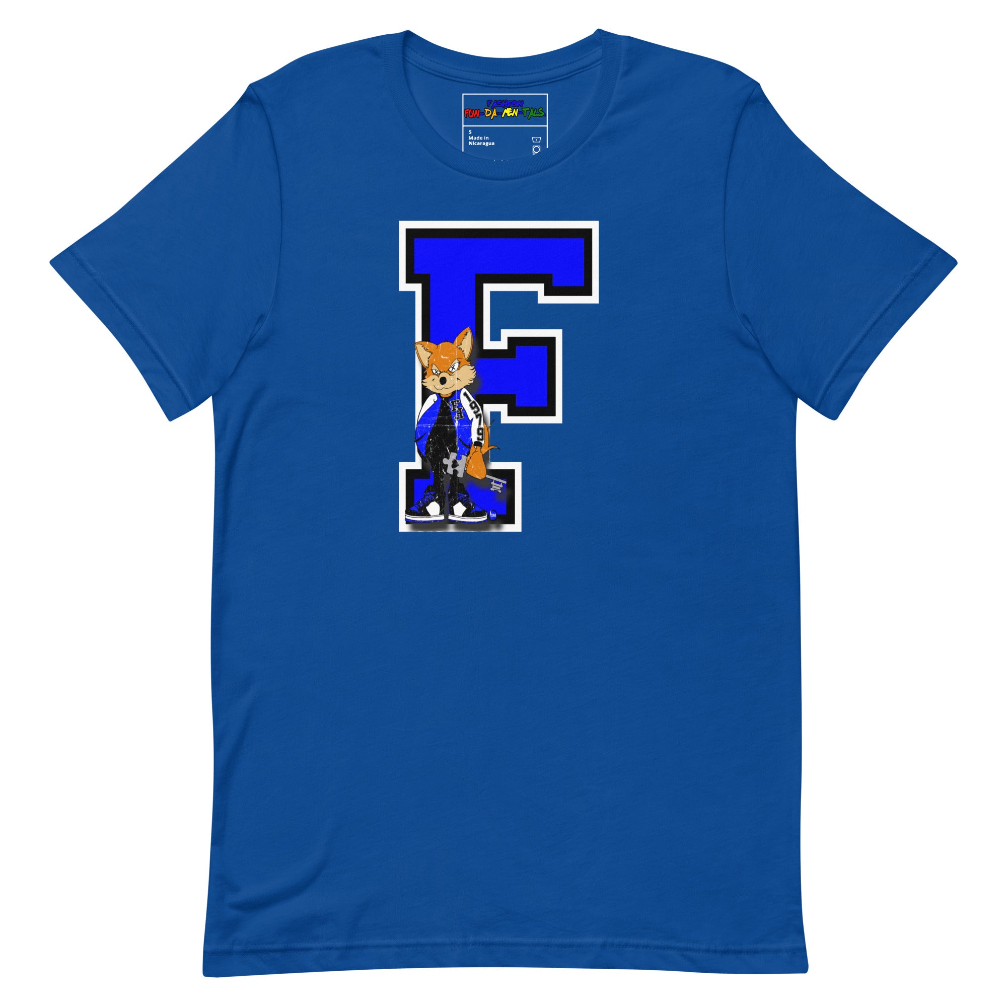 Royal Toe F Unisex t-shirt