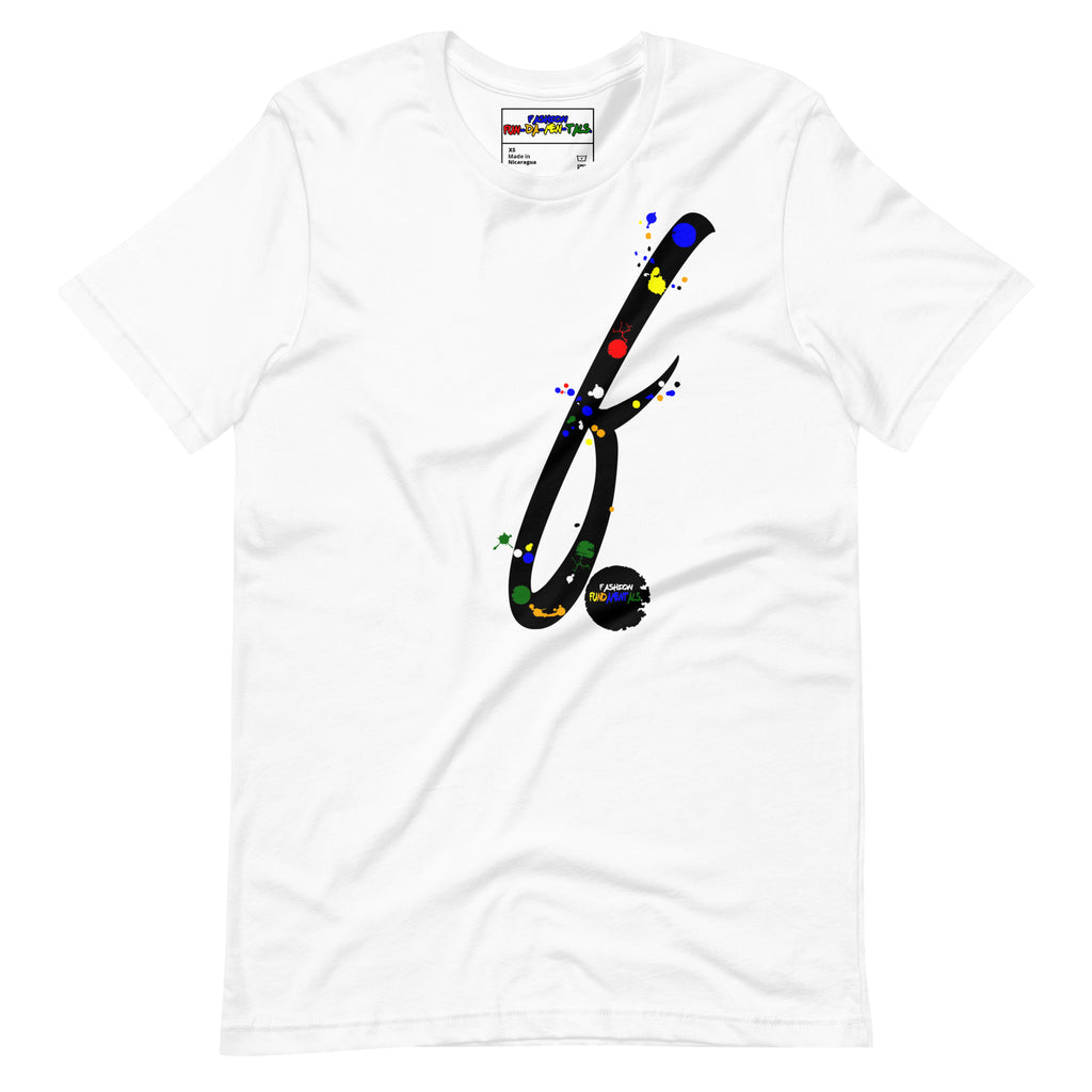 Fancy F Unisex t-shirt