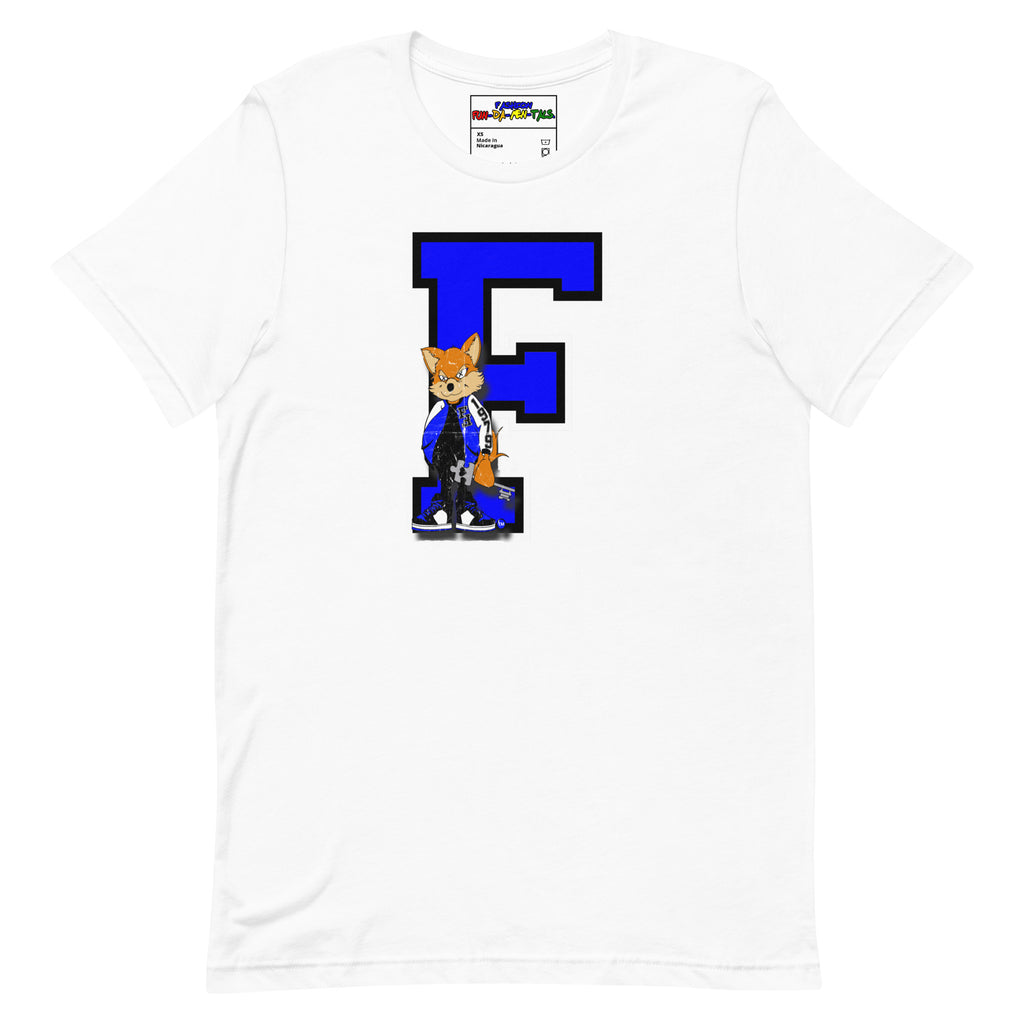 Royal Toe F Unisex t-shirt