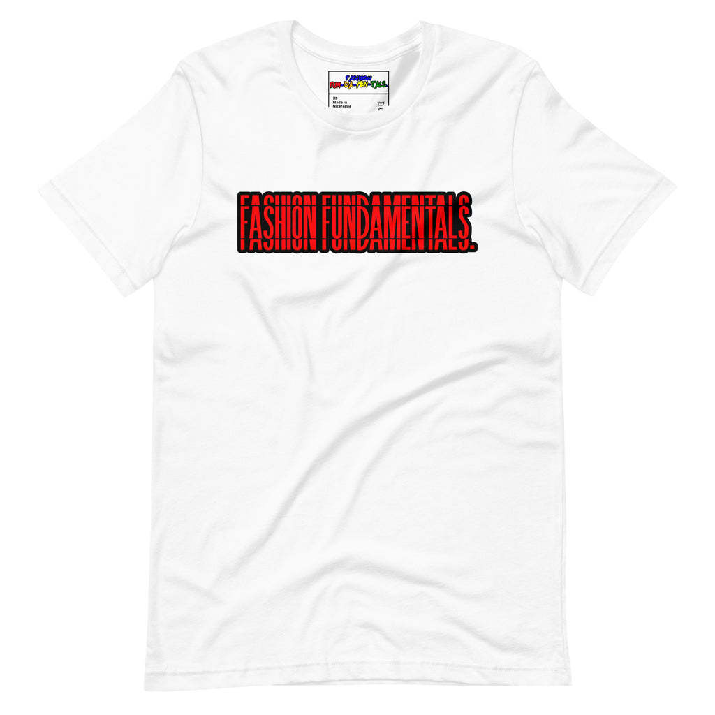 3X Fashion Fundamentals Unisex t-shirt