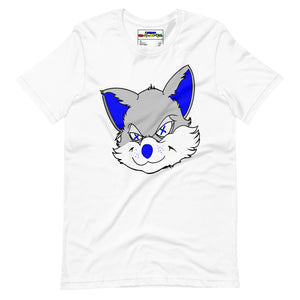 Hyper Royal Austy Face Unisex t-shirt