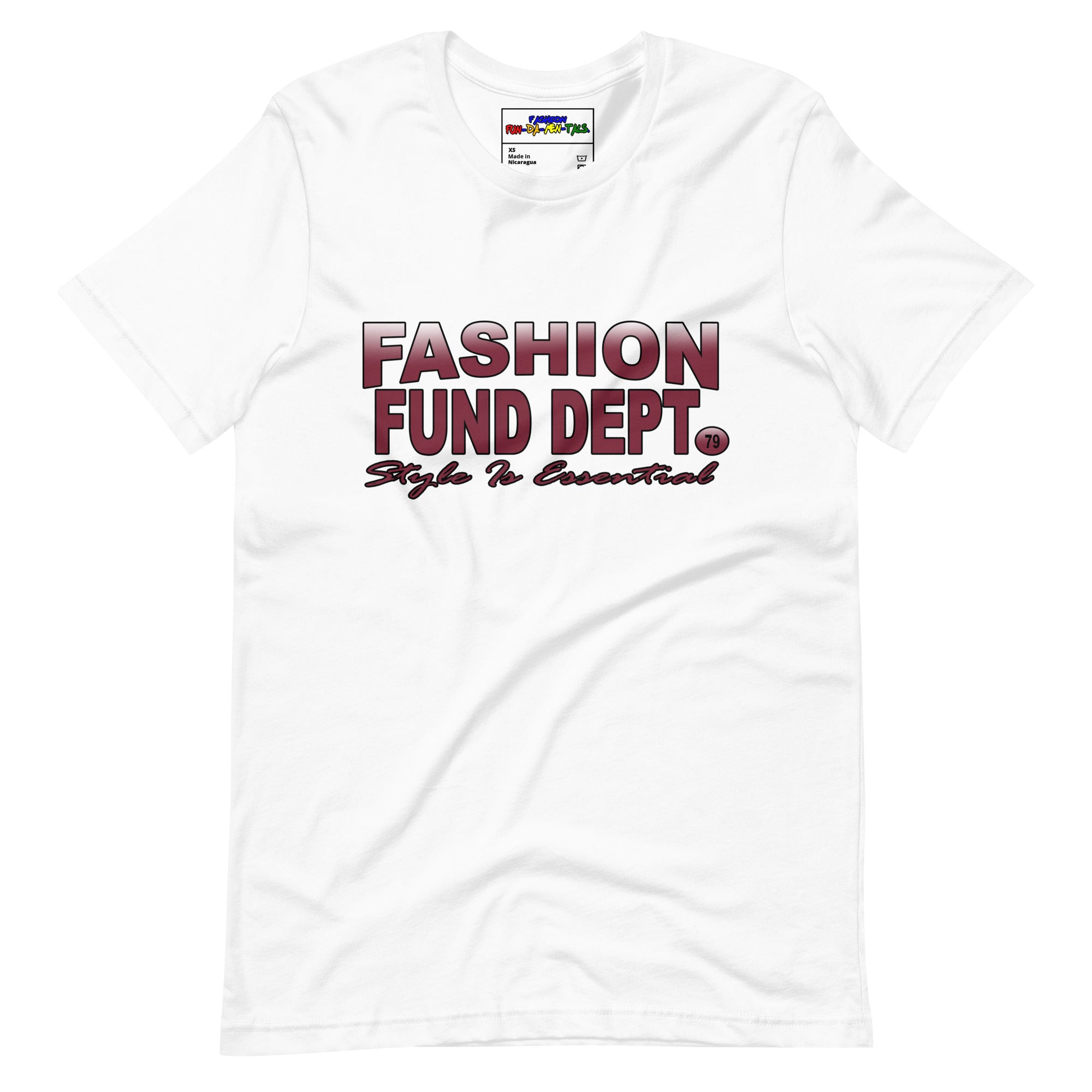 Style Unisex t-shirt Artisanal Red