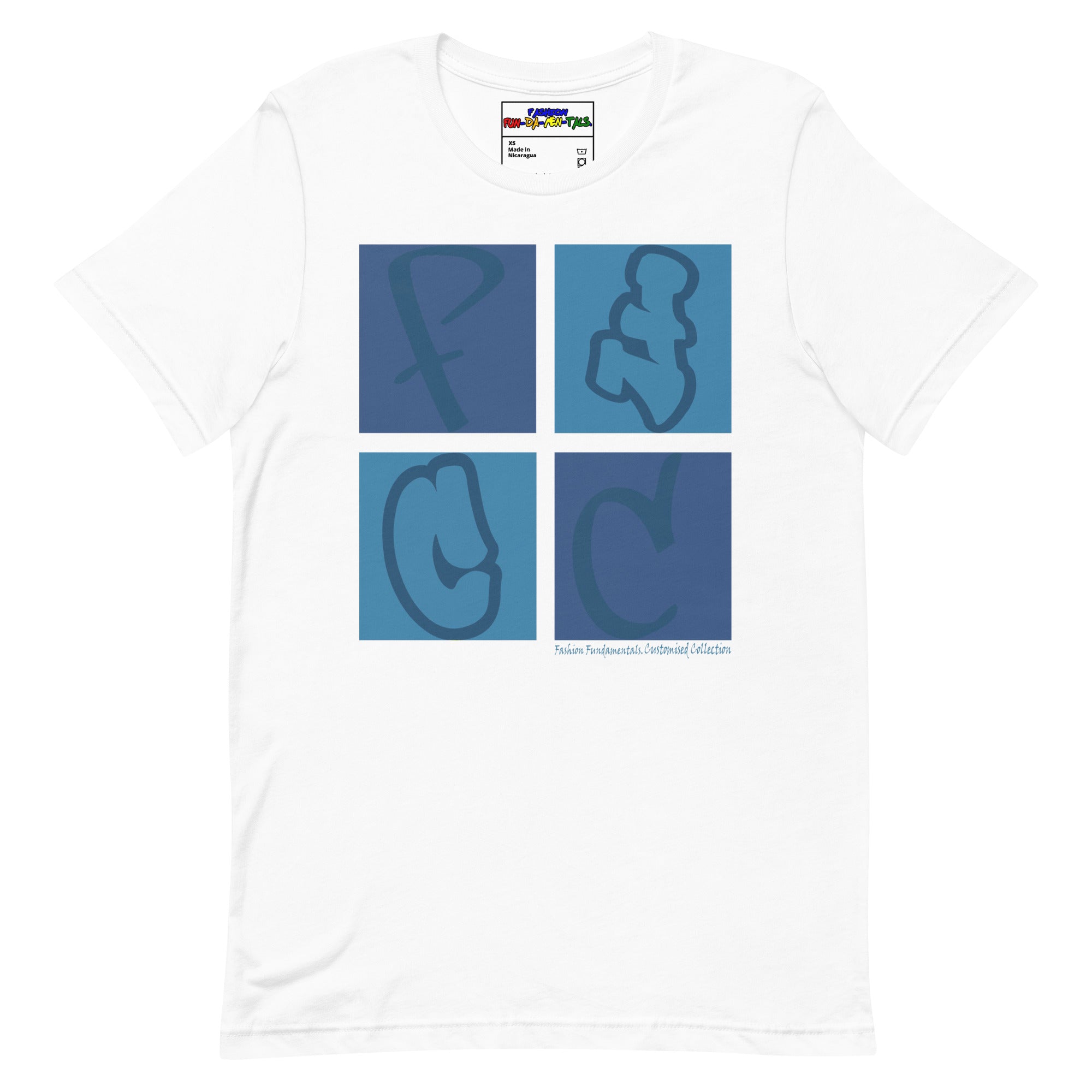 FFCC Unisex t-shirt Industrial Blue