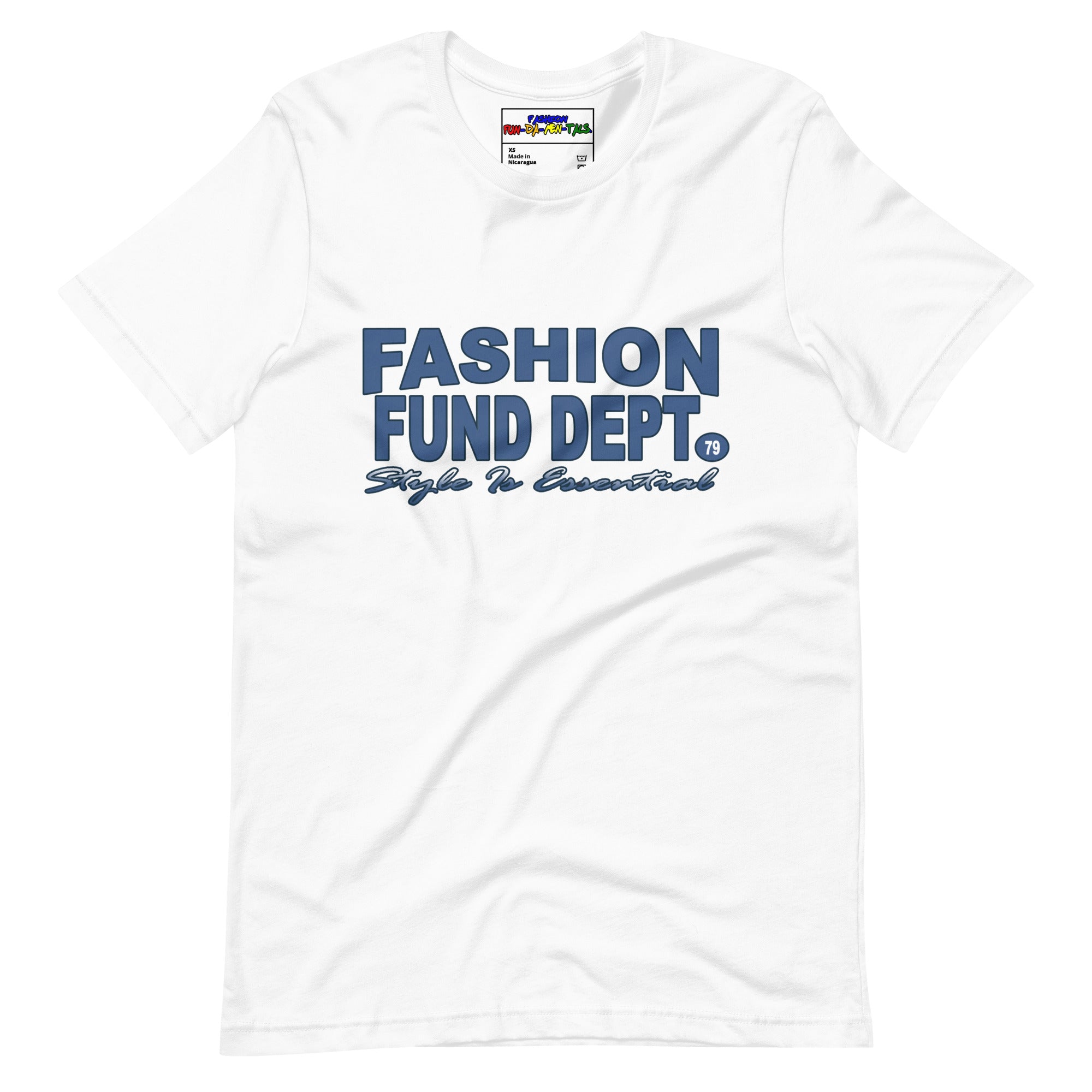 Style Unisex t-shirt Industrial Blue