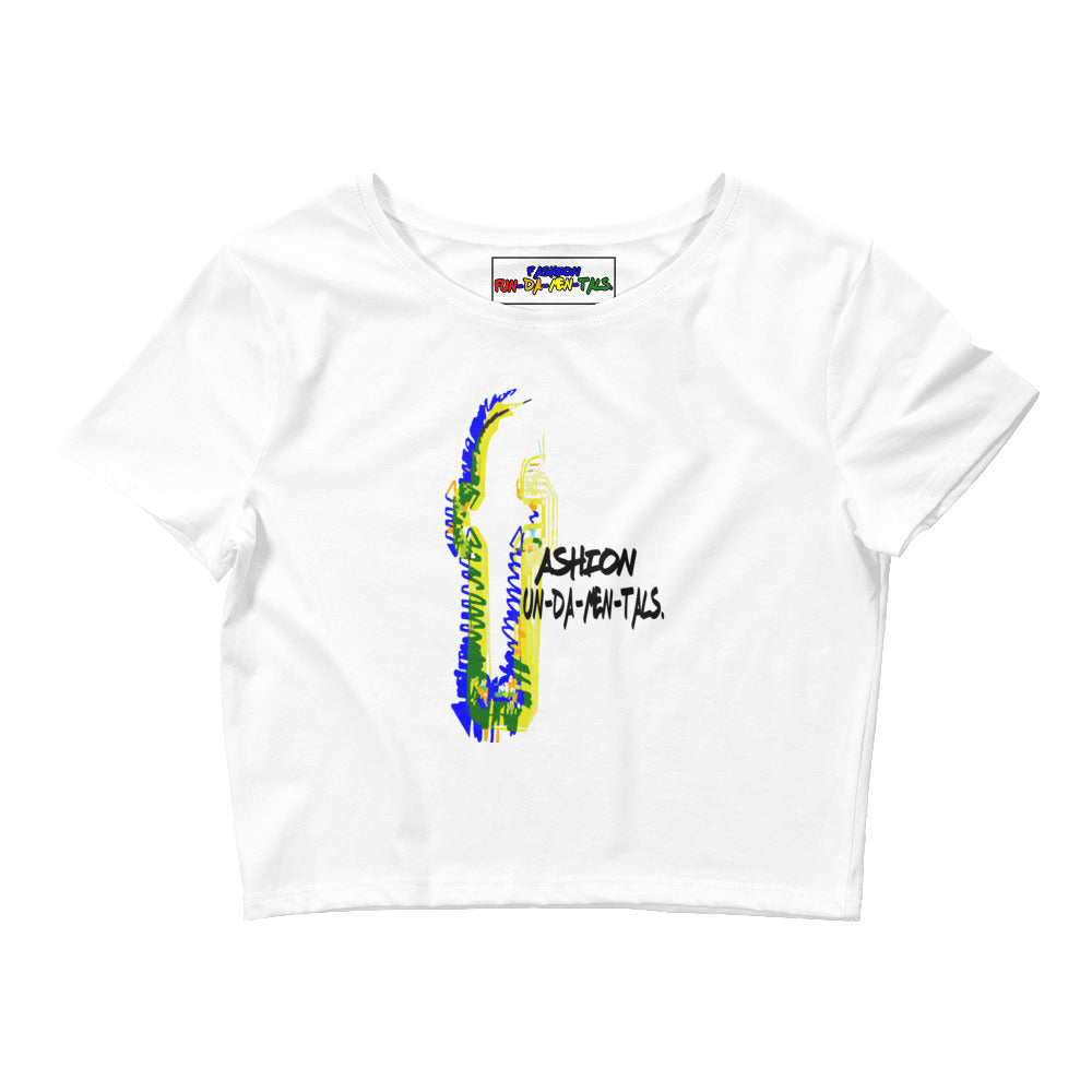 Scribble F Women’s Crop Tee