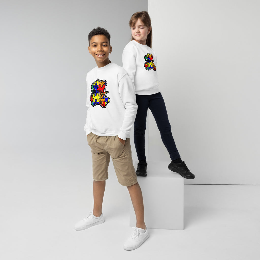 RockBoy Bear Youth crewneck sweatshirt