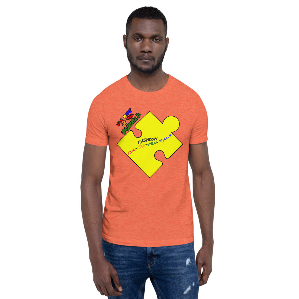 Puzzle Short-Sleeve Unisex T-Shirt