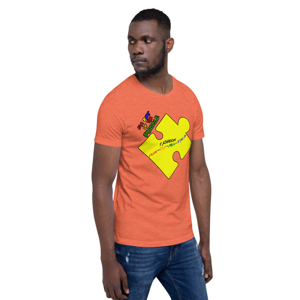 Puzzle Short-Sleeve Unisex T-Shirt