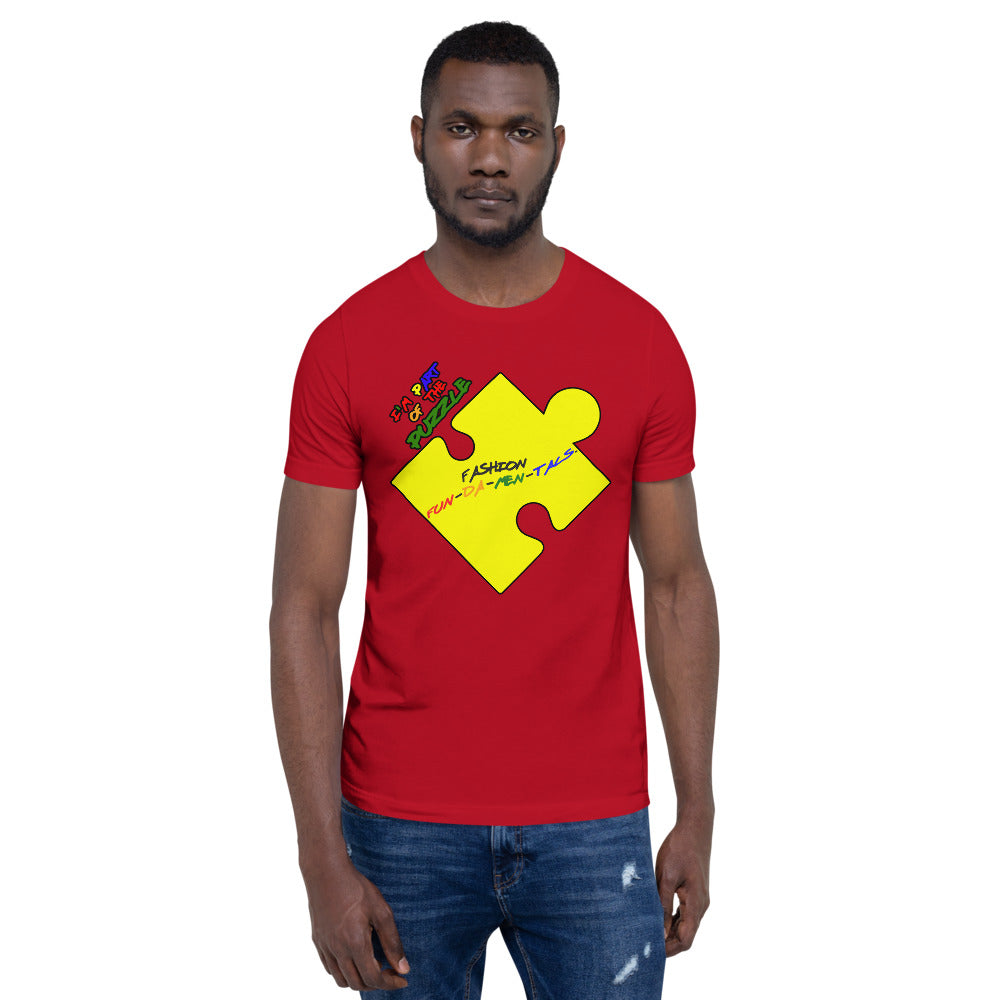 Puzzle Short-Sleeve Unisex T-Shirt