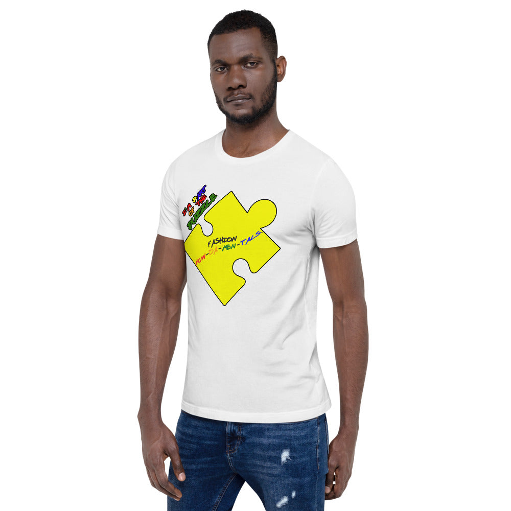 Puzzle Short-Sleeve Unisex T-Shirt