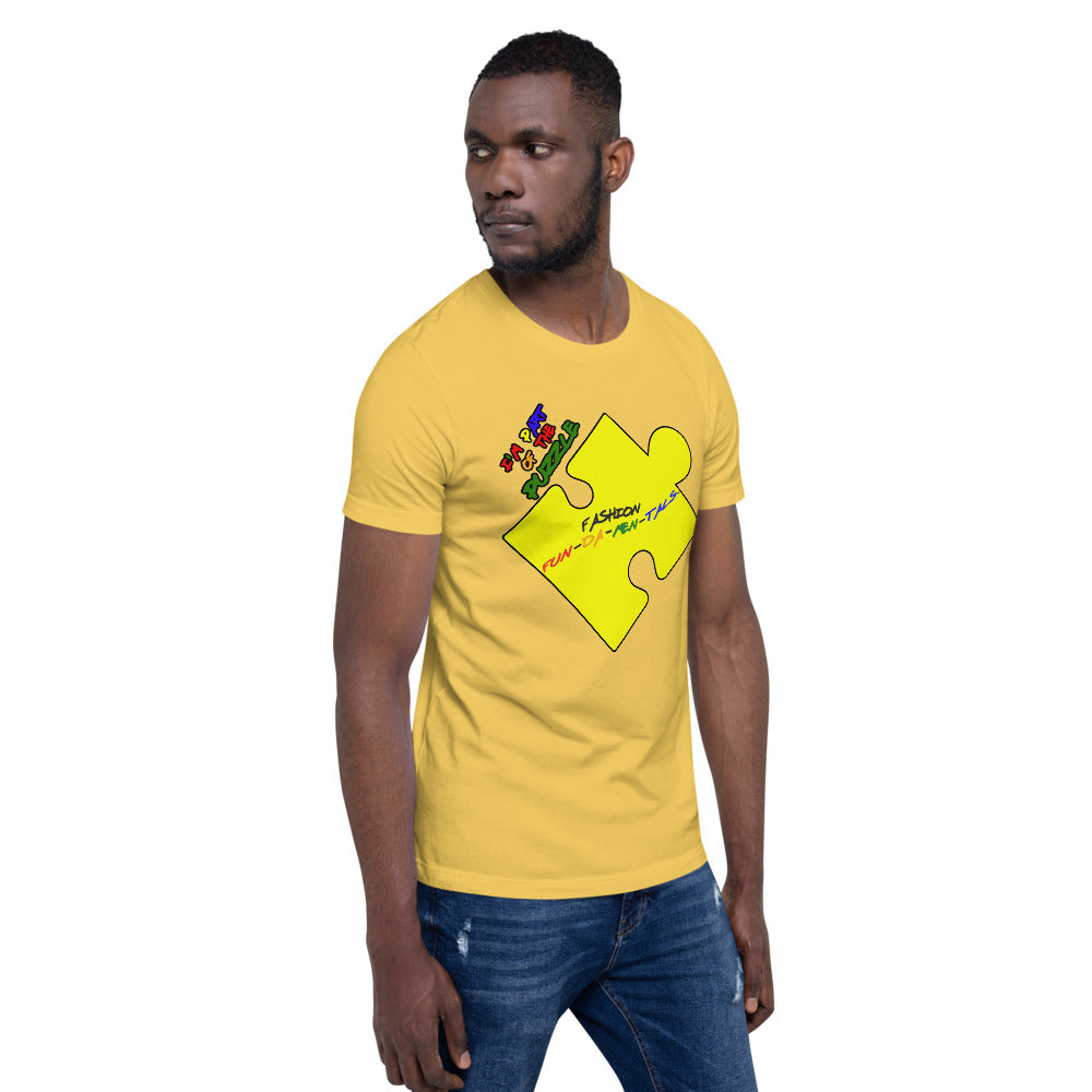 Puzzle Short-Sleeve Unisex T-Shirt